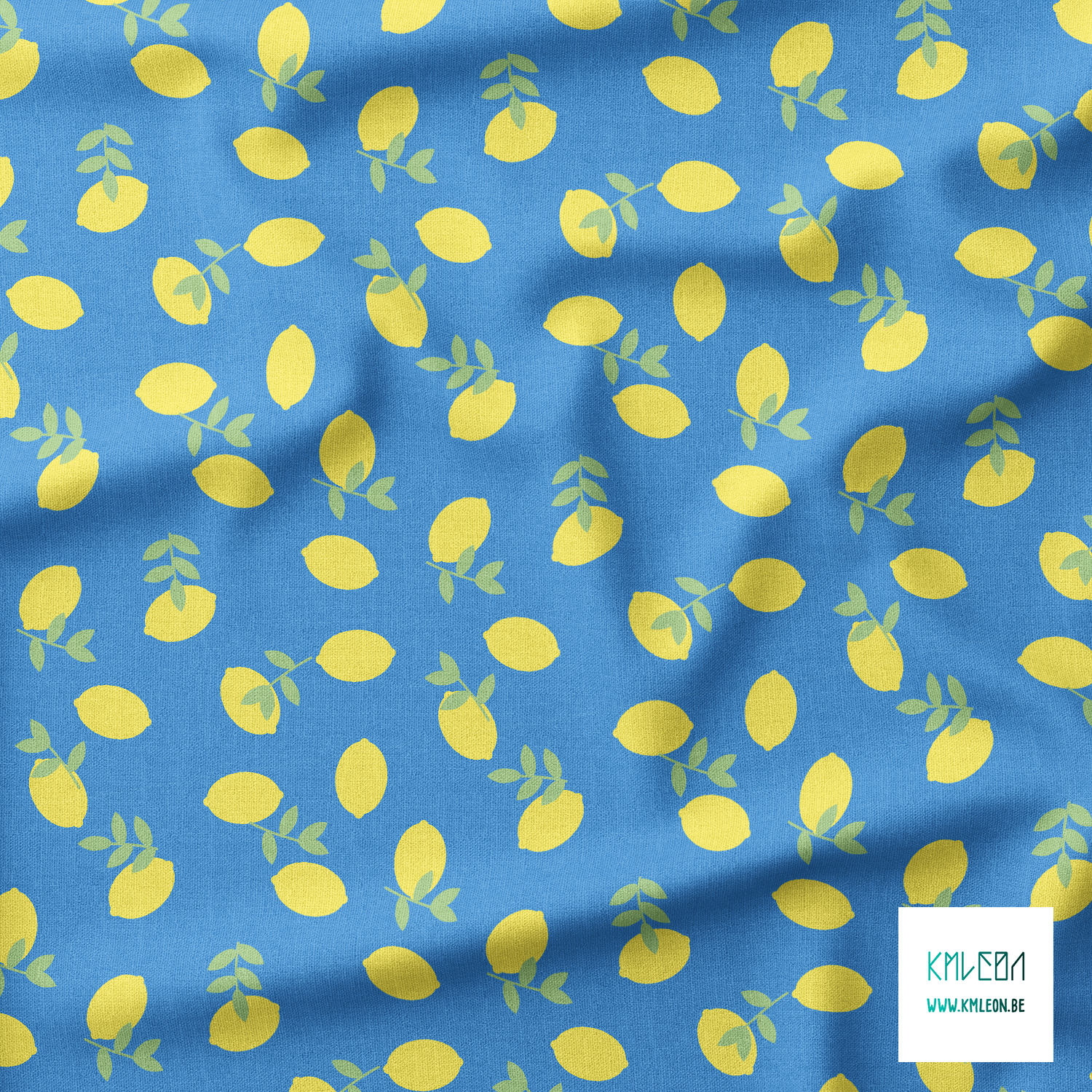 Lemons fabric