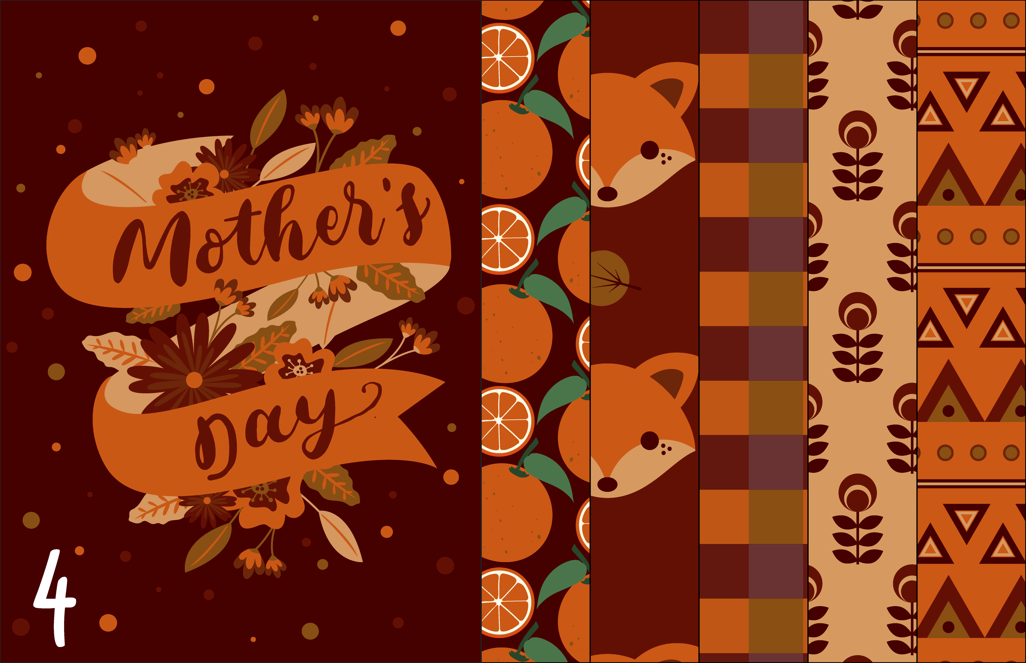 Mother's day cut and sew tea towels