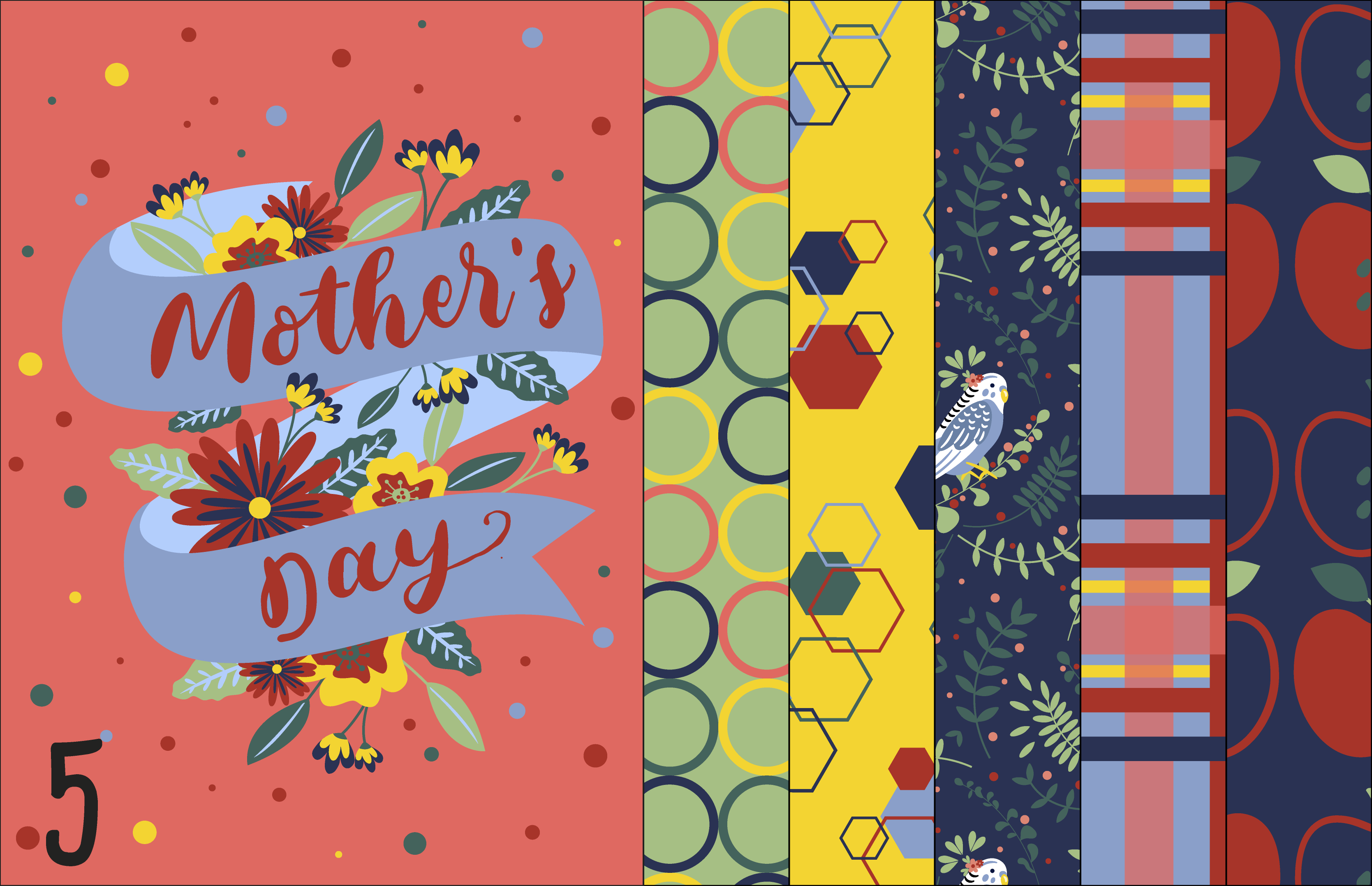 Mother's day cut and sew tea towels