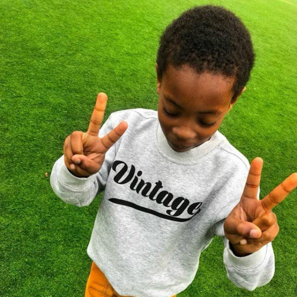 'Vintage' kids sweater