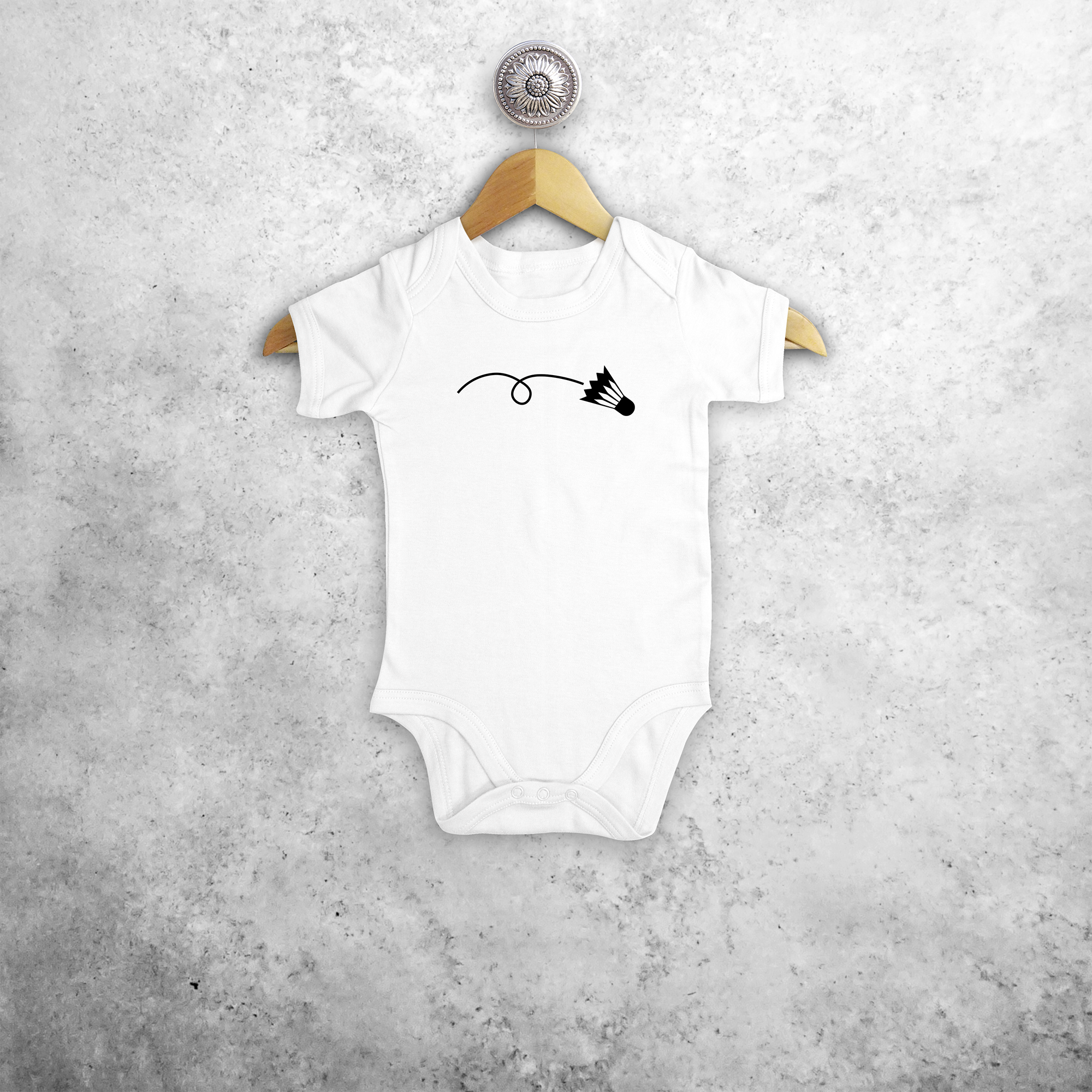 Badminton baby shortsleeve bodysuit