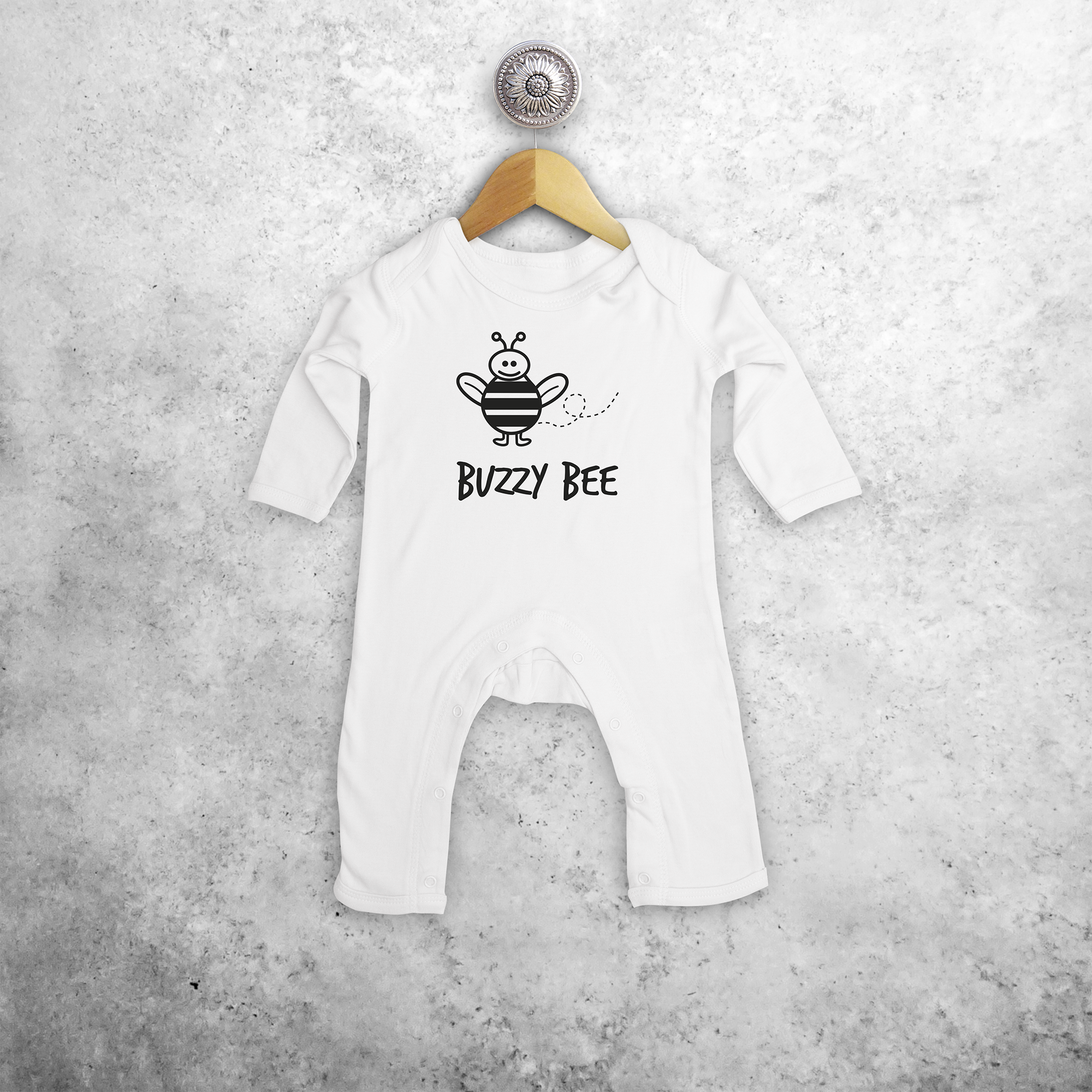'Buzzy bee' baby romper