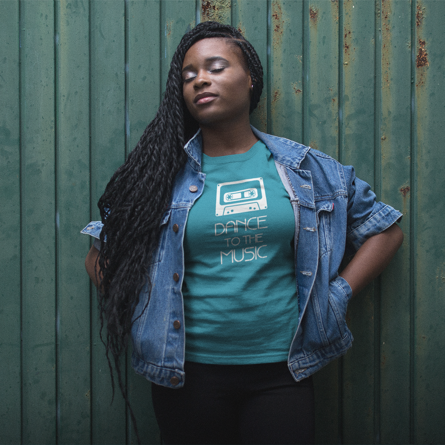 'Dance to the music' adult shirt