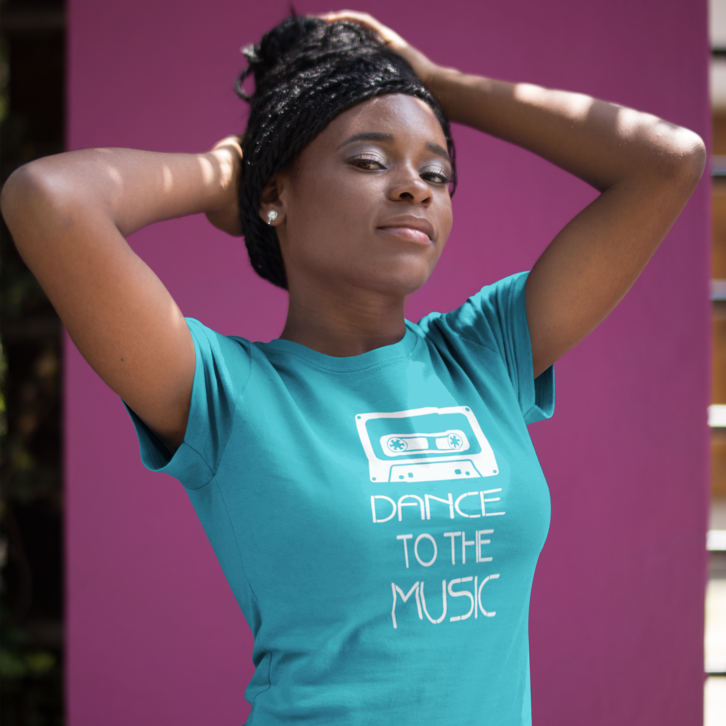 'Dance to the music' adult shirt