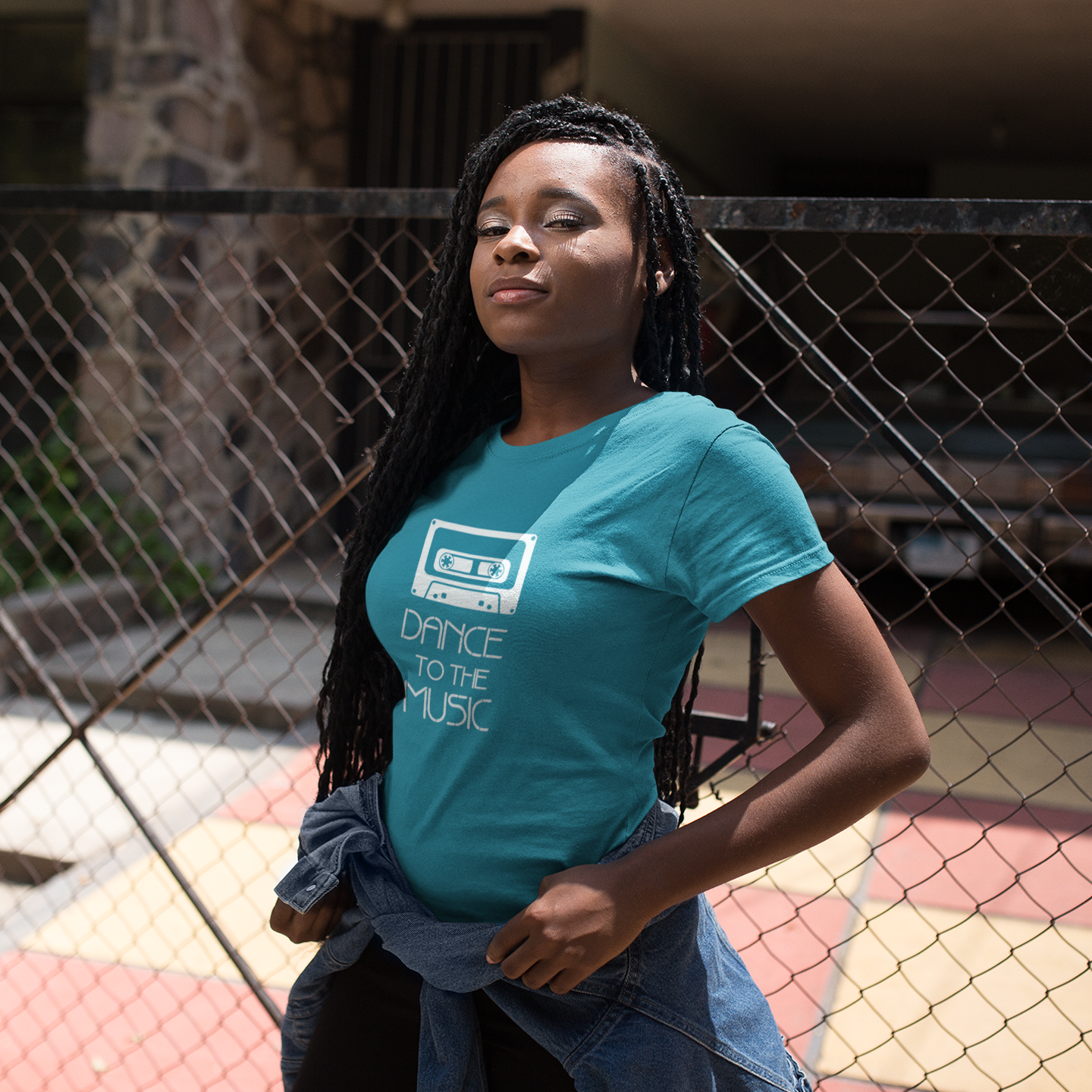 'Dance to the music' adult shirt