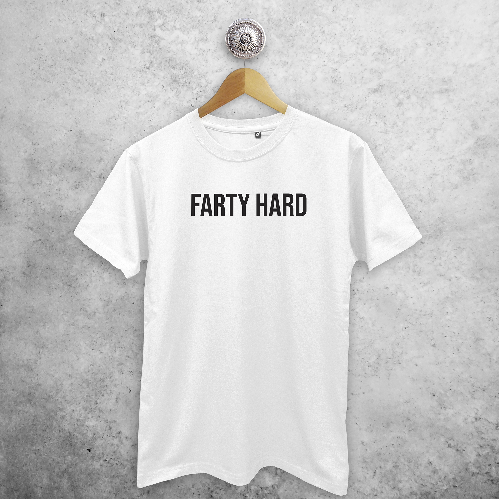 'Farty hard' adult shirt