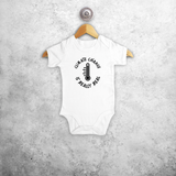 'Climate change is really real' baby shortsleeve bodysuit