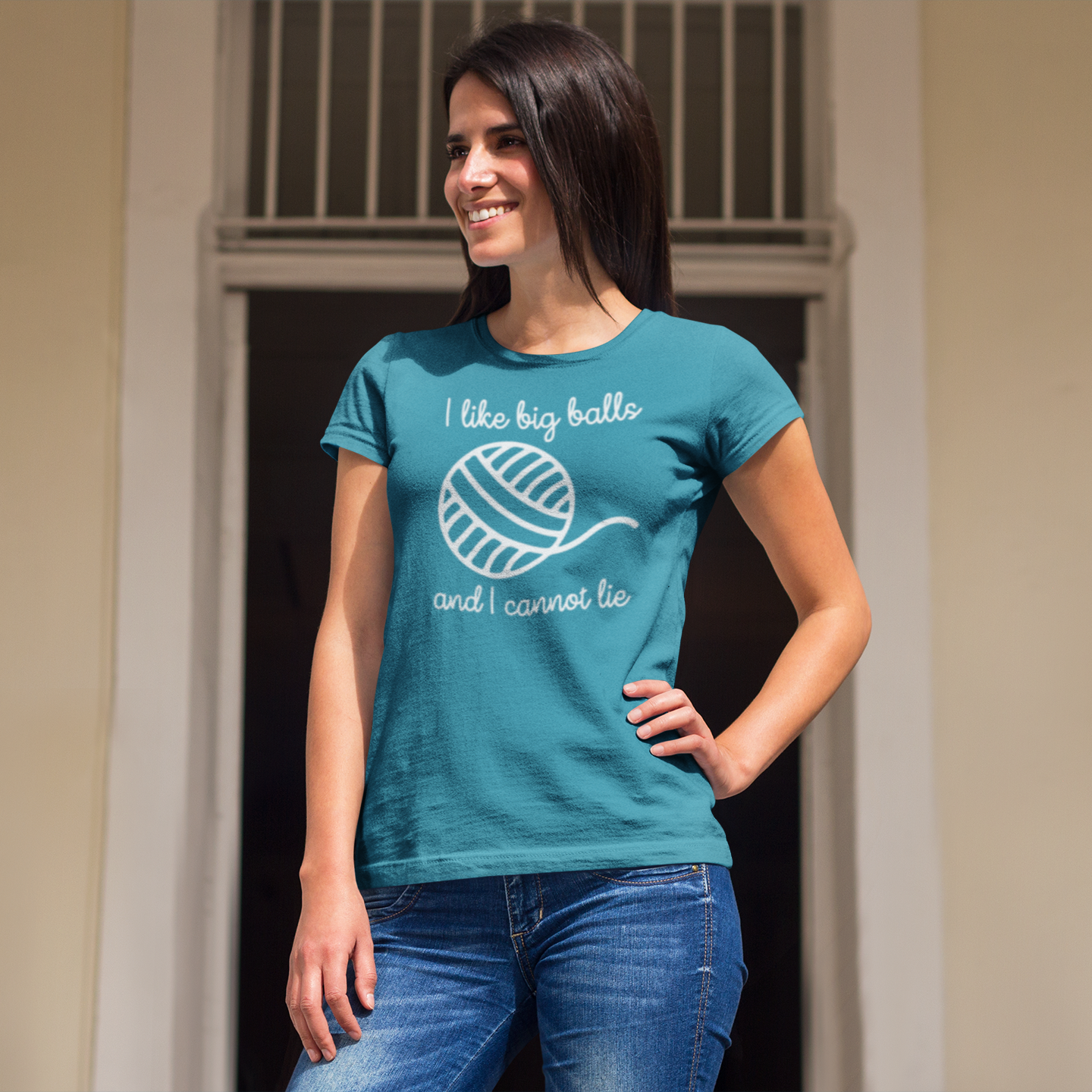 'I like big balls and I cannot lie' adult shirt