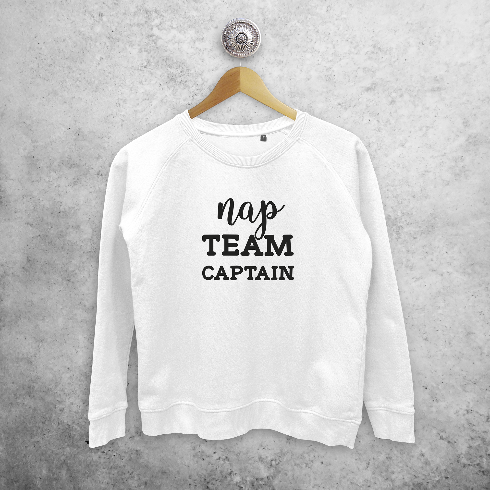 'Nap team captain' sweater