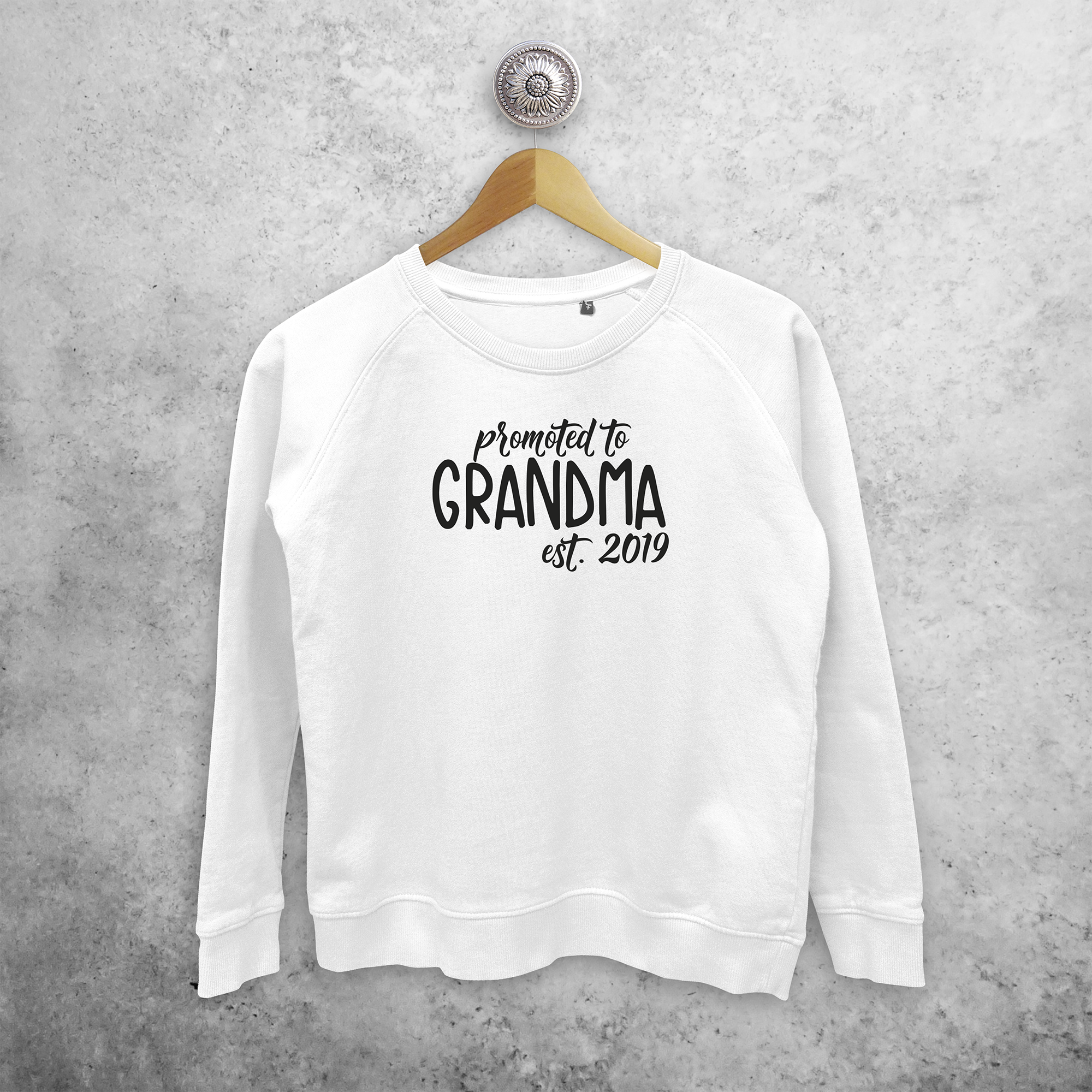 'Promoted to grandma' sweater