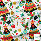 Christmas tree fabric