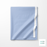 Solid light steel blue fabric