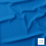 Solid lochmara blue fabric