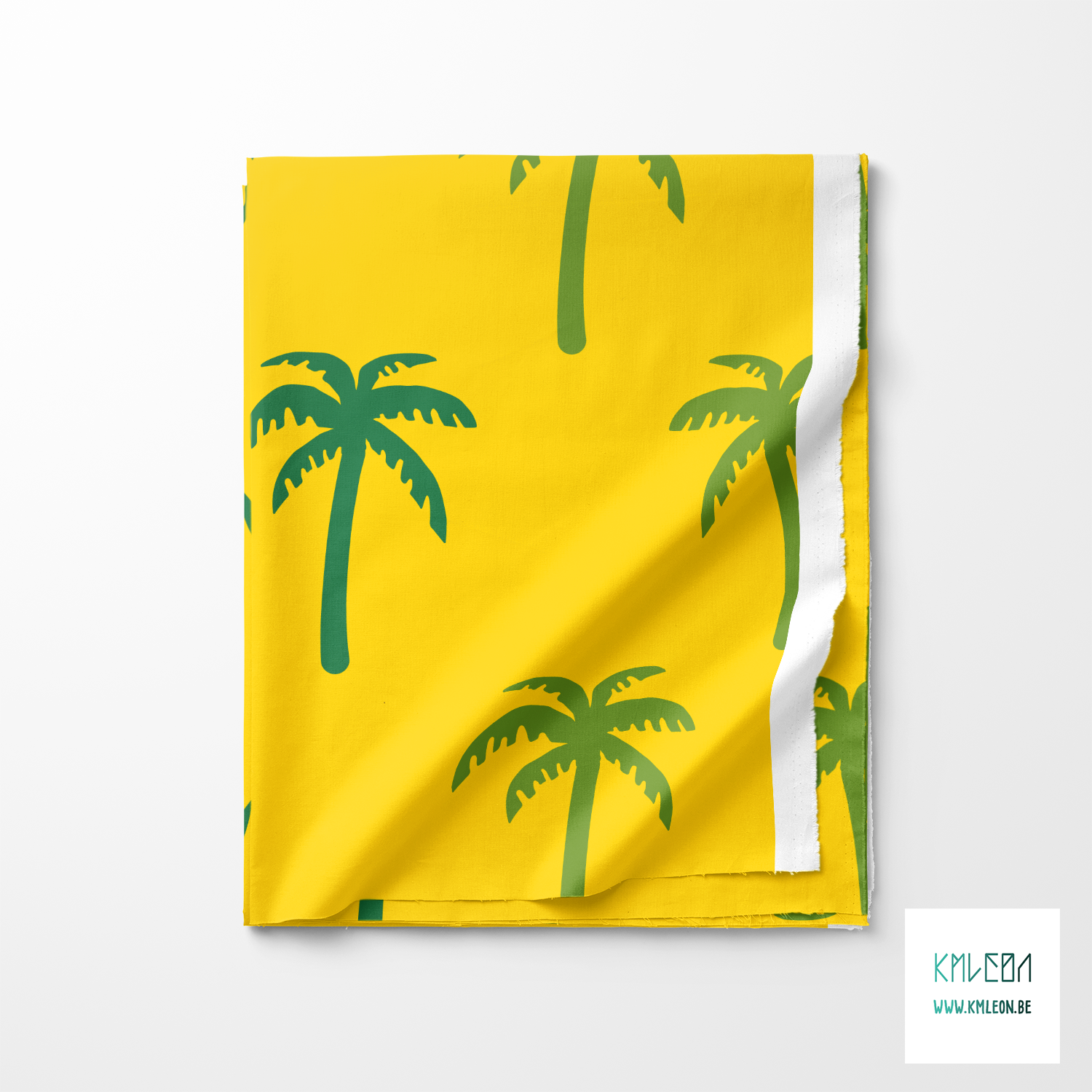 Palm trees fabric (Large scale)