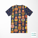 Russian dolls cut and sew t-shirt