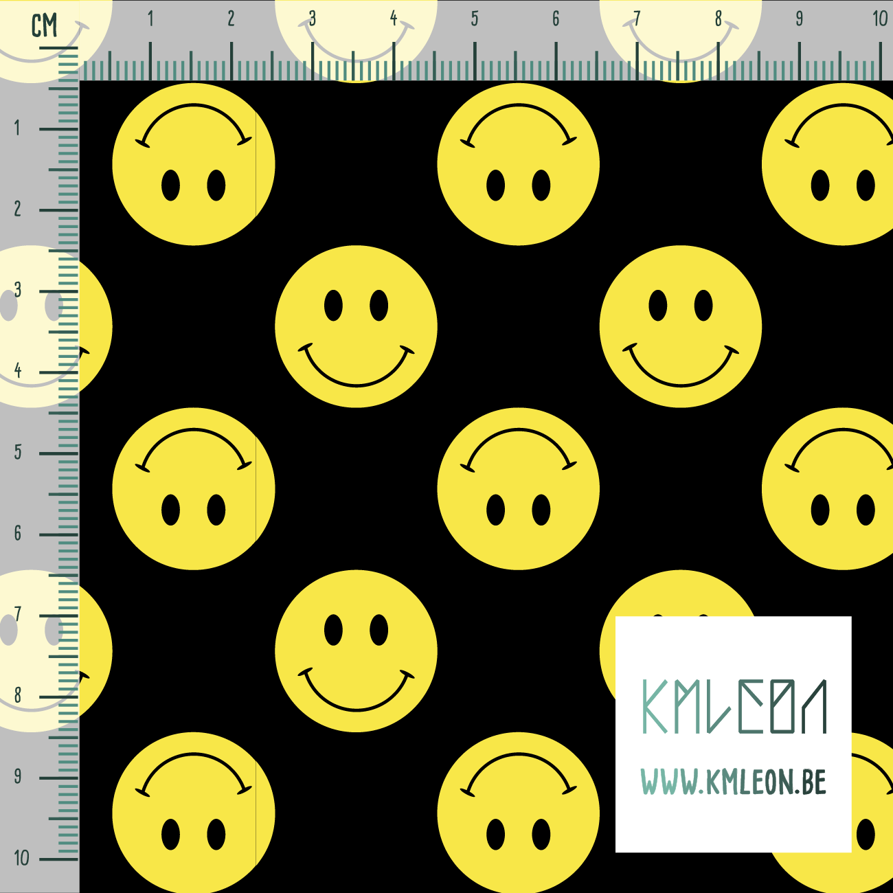 Smileys fabric