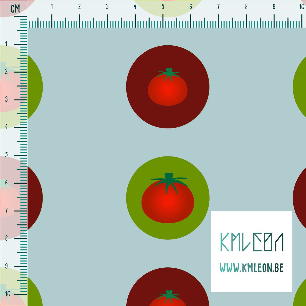 Tomatoes fabric