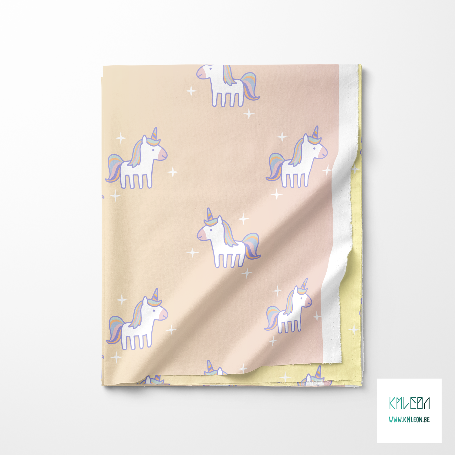 Unicorns fabric