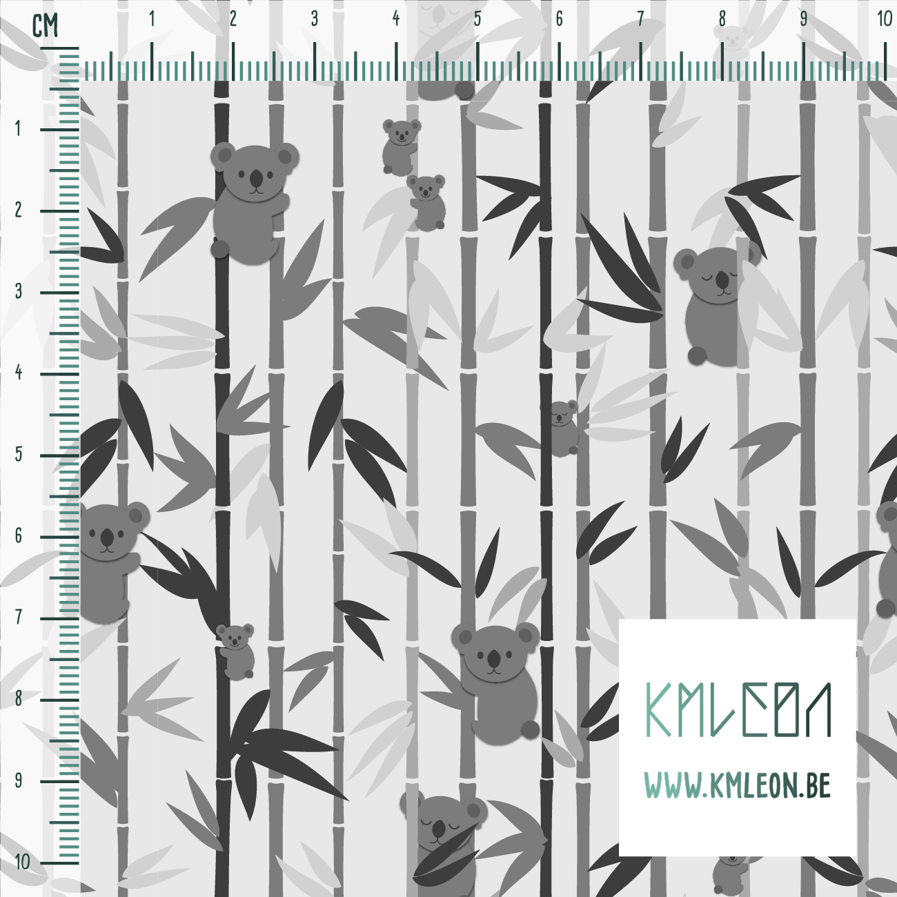 Koalas fabric