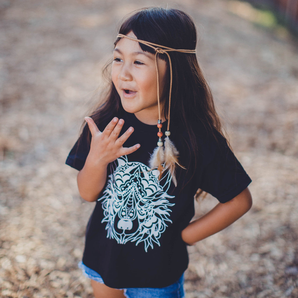 Wolf kids shortsleeve shirt