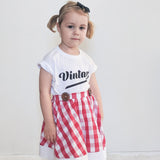 'Vintage' kids shortsleeve shirt