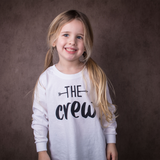 'The crew' kids longsleeve shirt