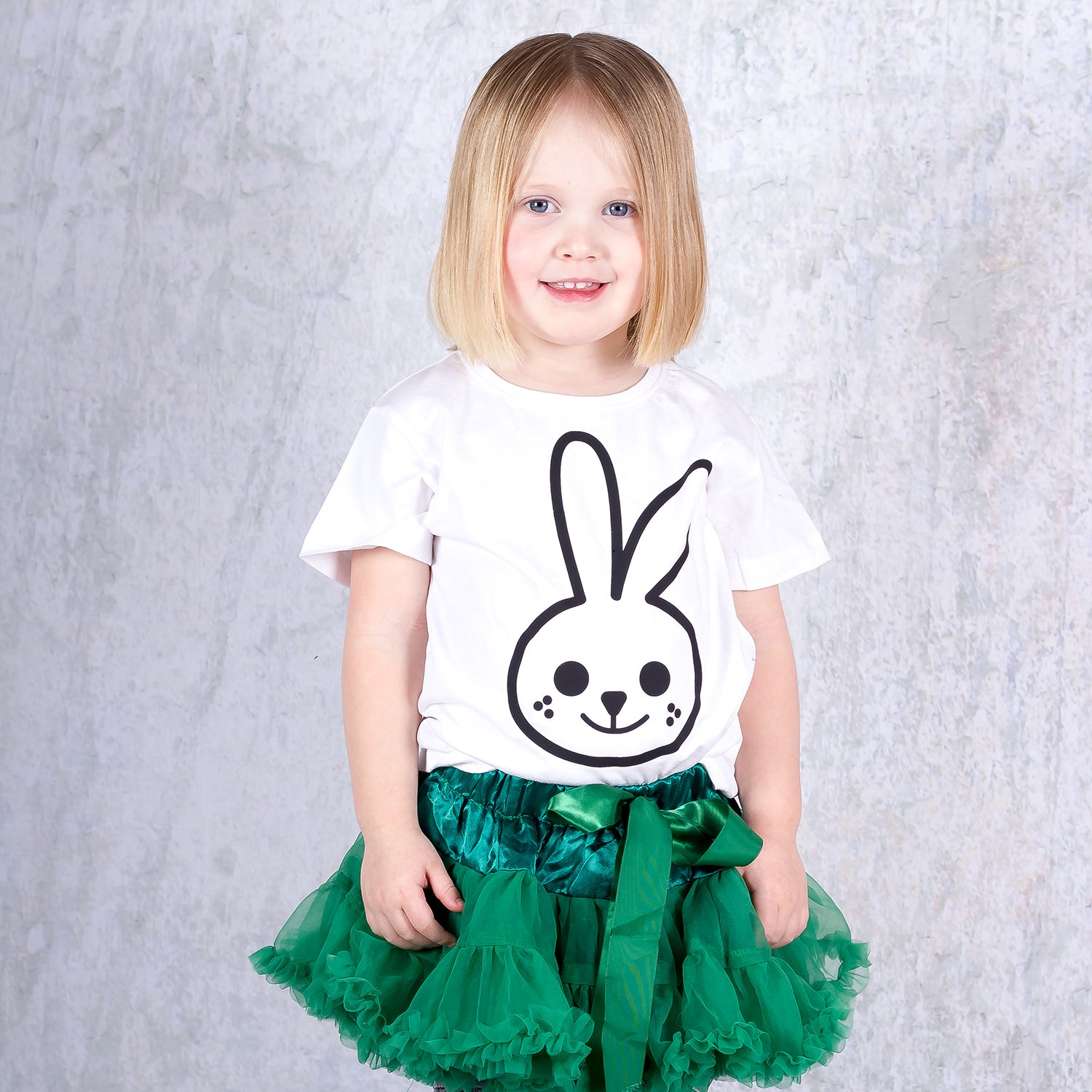 Bunny kids shortsleeve shirt