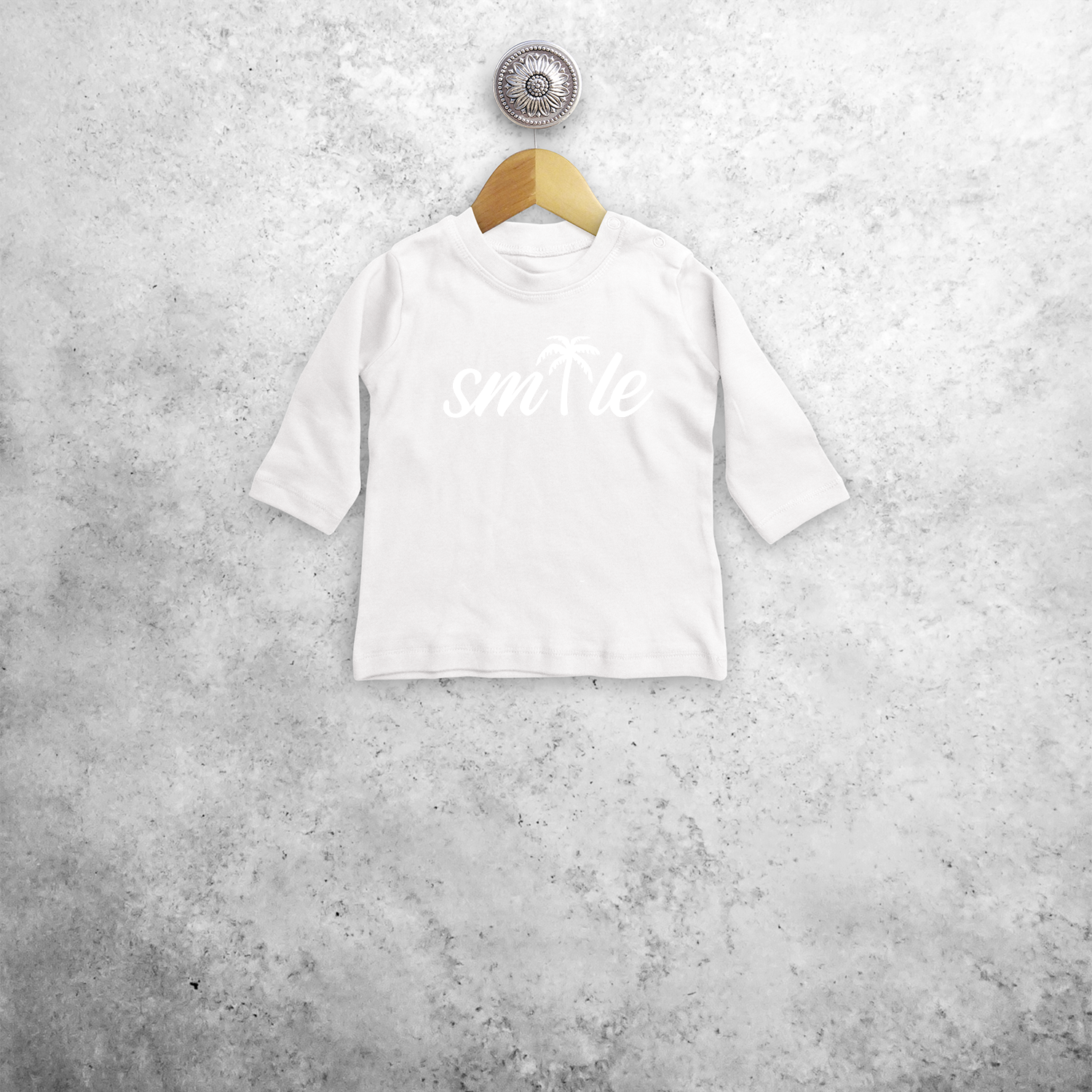 'Smile' magic baby longsleeve shirt