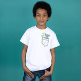 'Highly koalafied' kids shortsleeve shirt