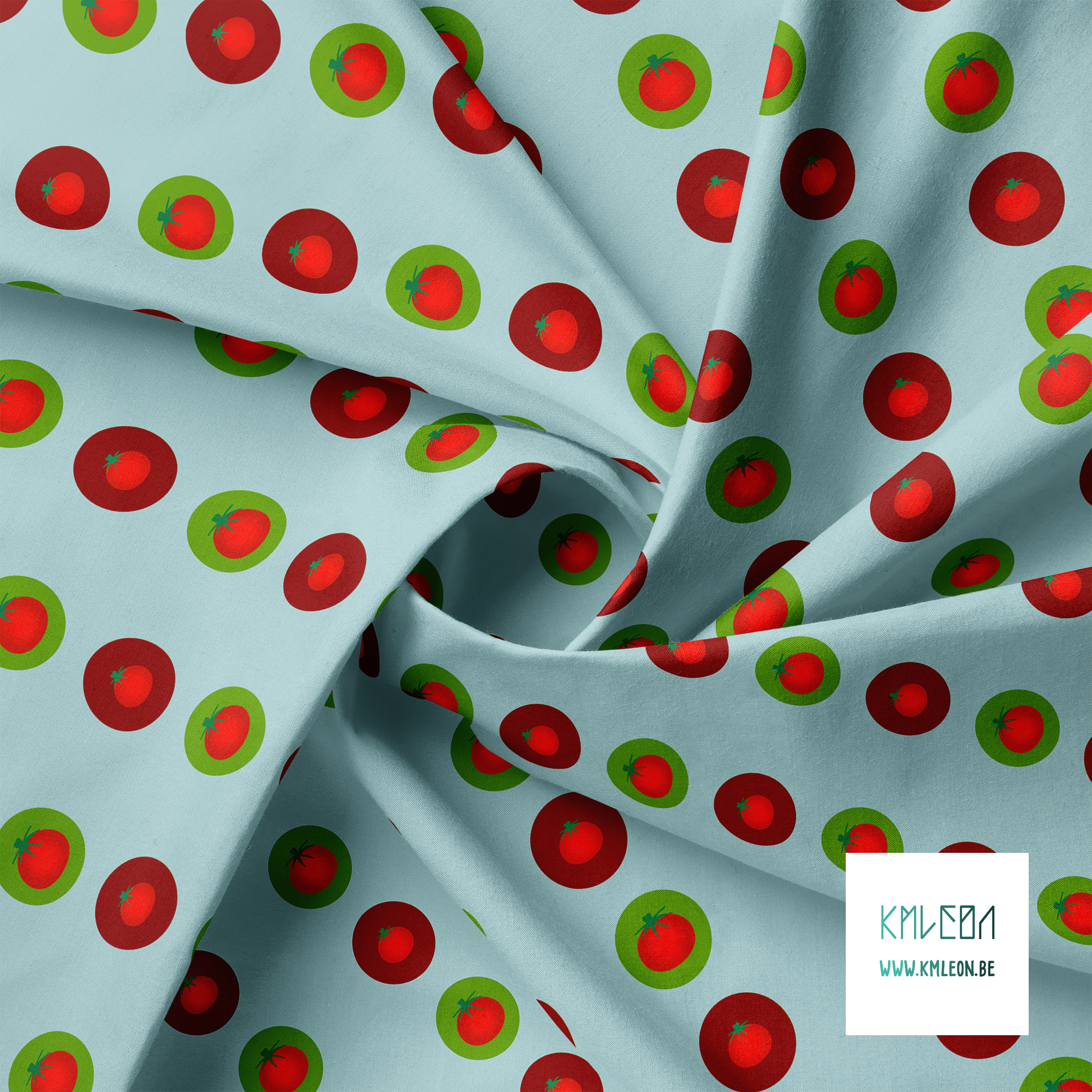 Tomatoes fabric