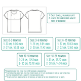 'Vintage' baby shirt met korte mouwen