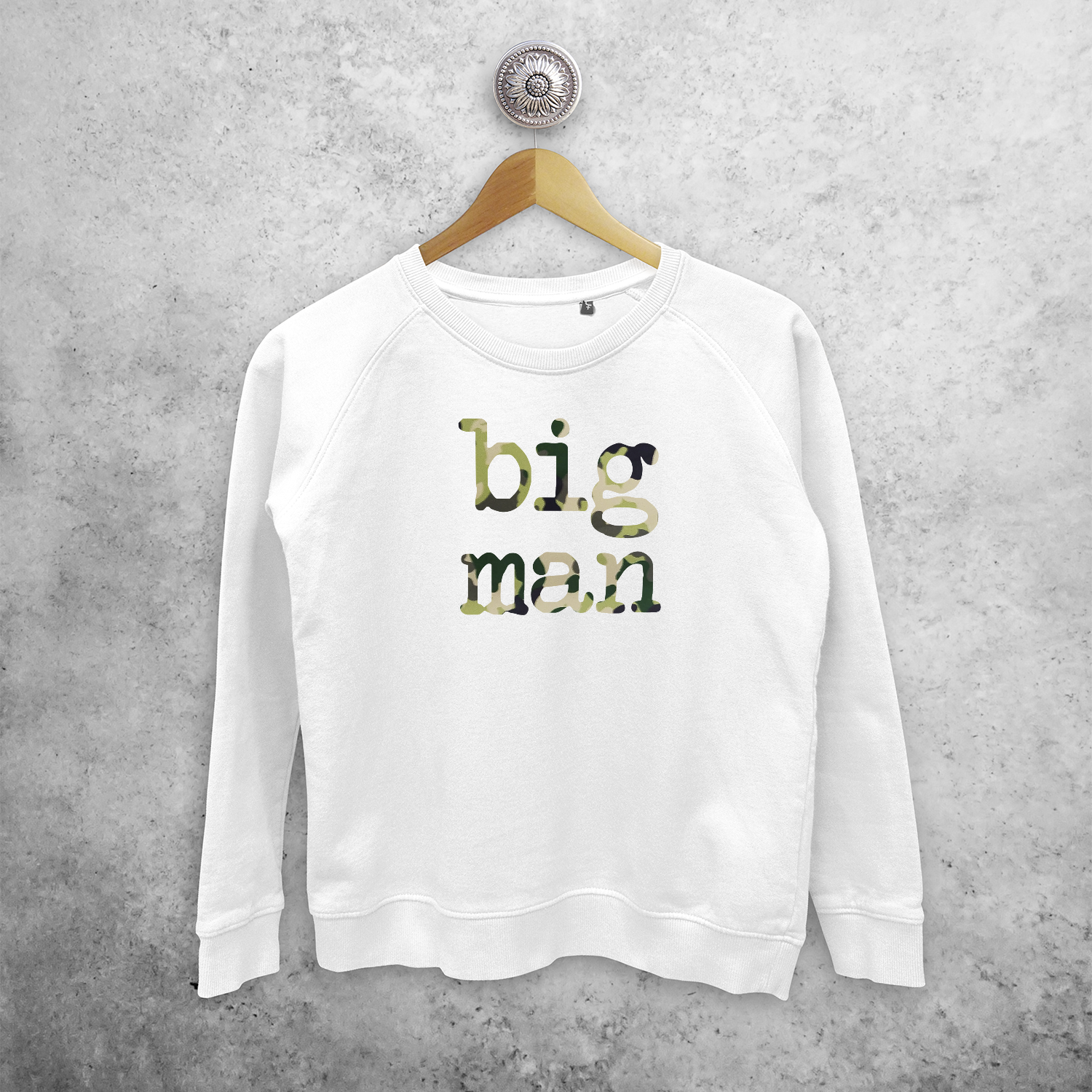 'Big man' sweater