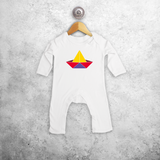 Boat baby romper