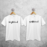 'Boyfriend' & 'Girlfriend' couples shirts