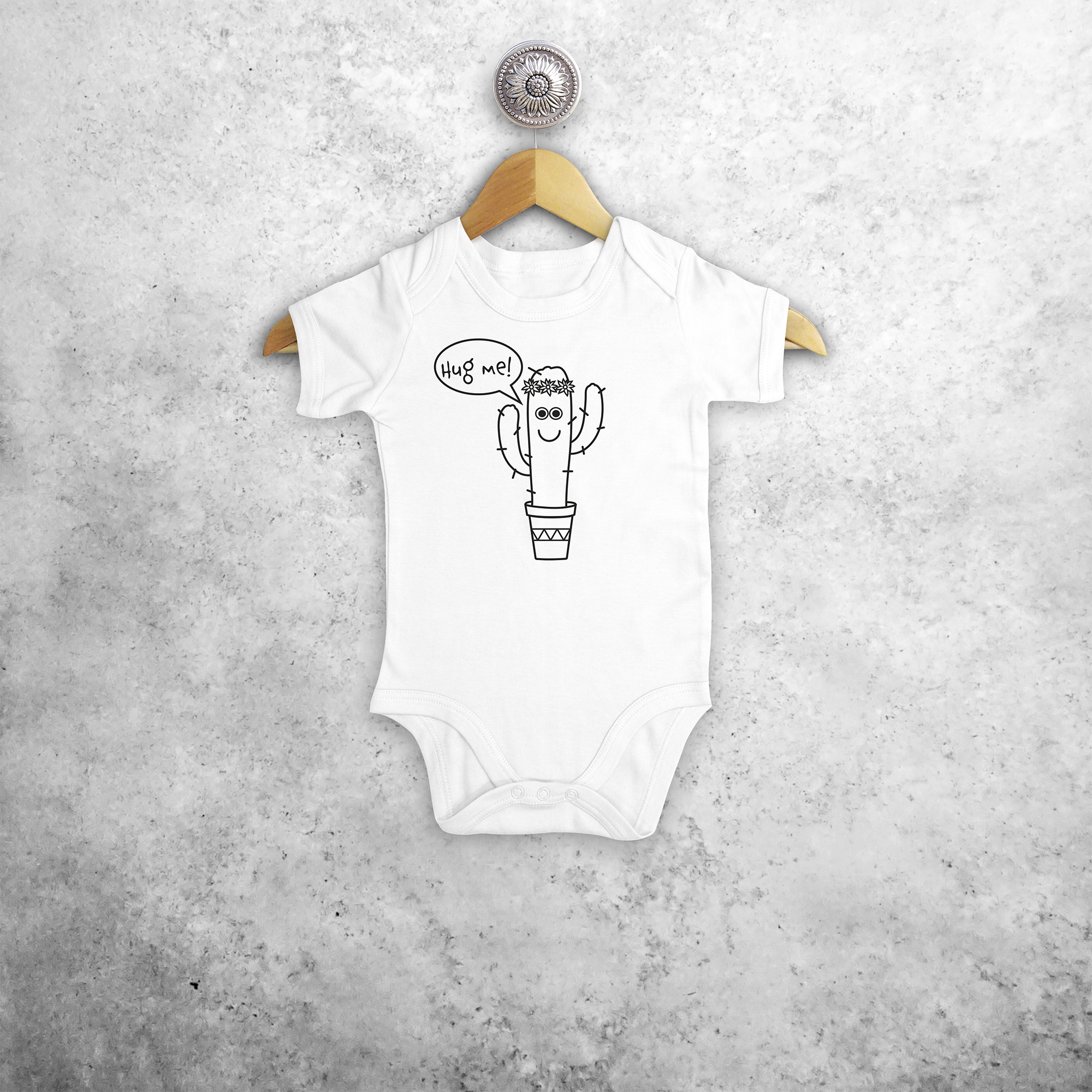 Cactus baby shortsleeve bodysuit
