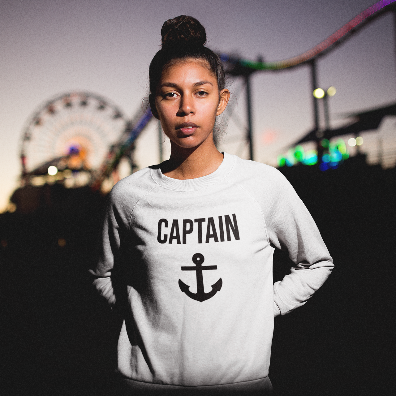 'Captain' sweater