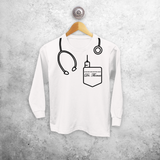 Doctor kids longsleeve shirt