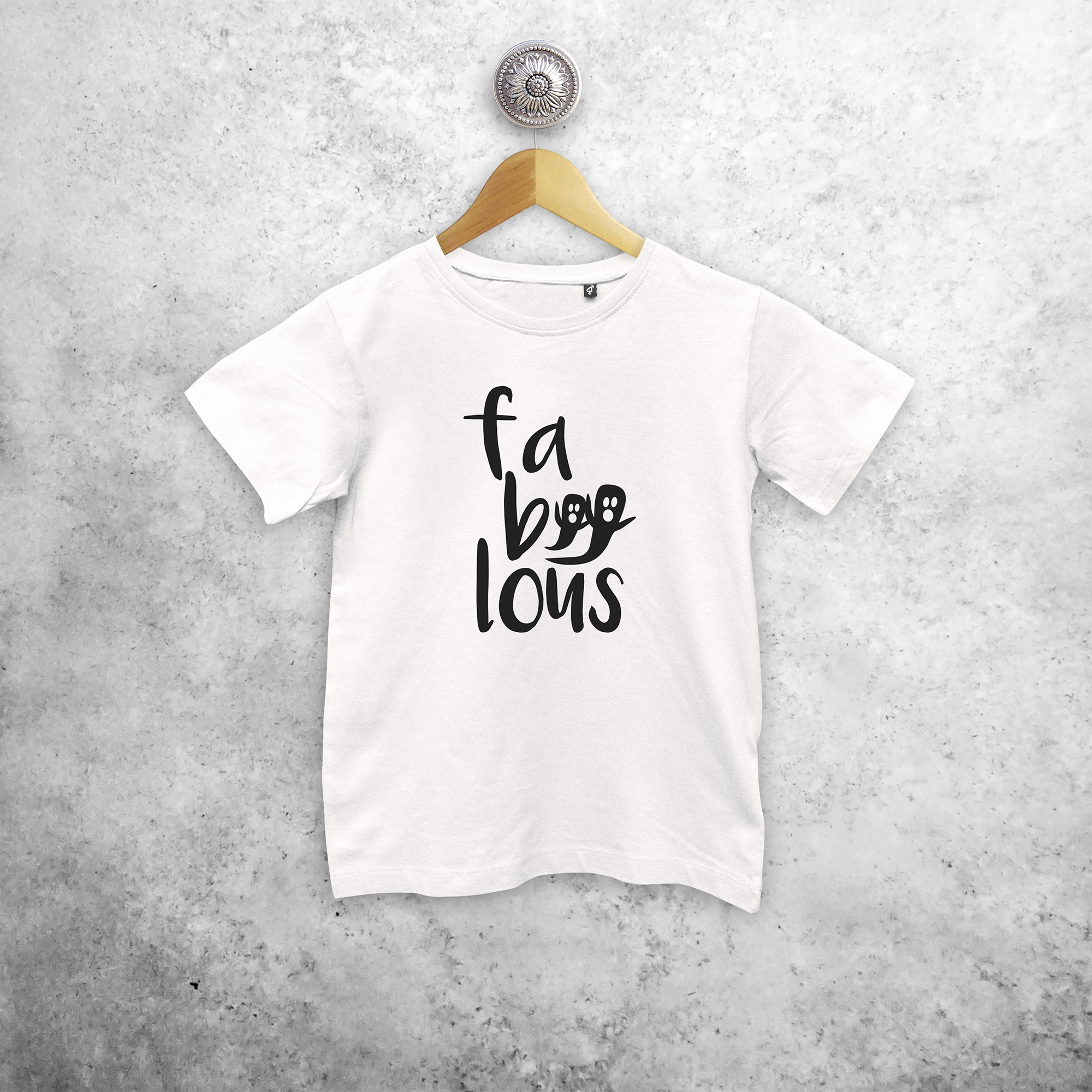 'Fa-boo-lous' kids shortsleeve shirt