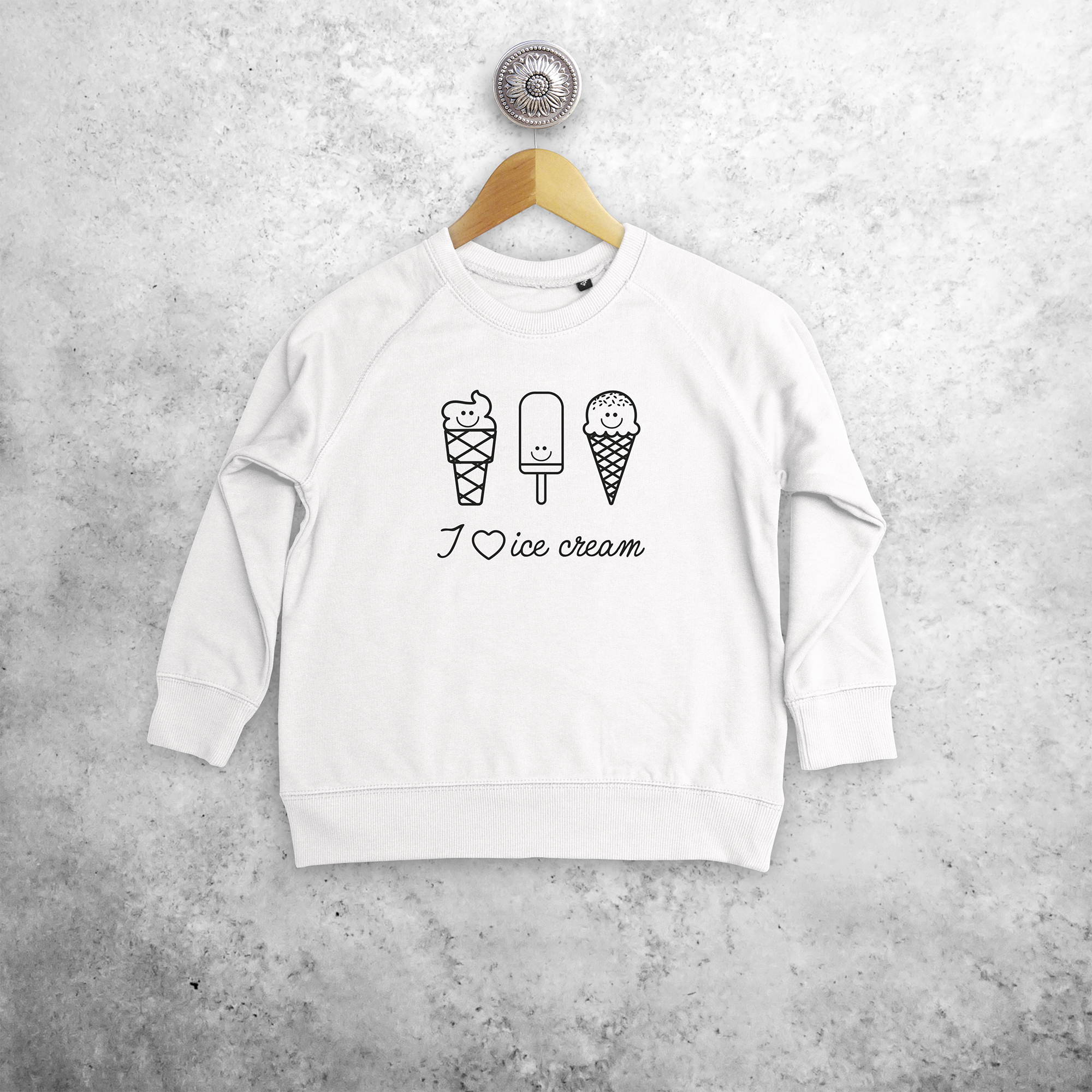 Ice cream kids sweater