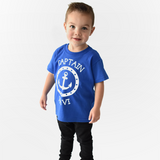 'Captain' kids shortsleeve shirt