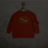 Little bear glow in the dark kids sweater