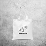 'Minisaurus' tote bag