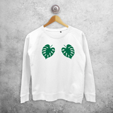 Monstera sweater