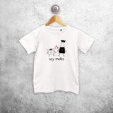 'Soy mates' kids shortsleeve shirt