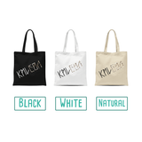 'Half wild, Half child' tote bag